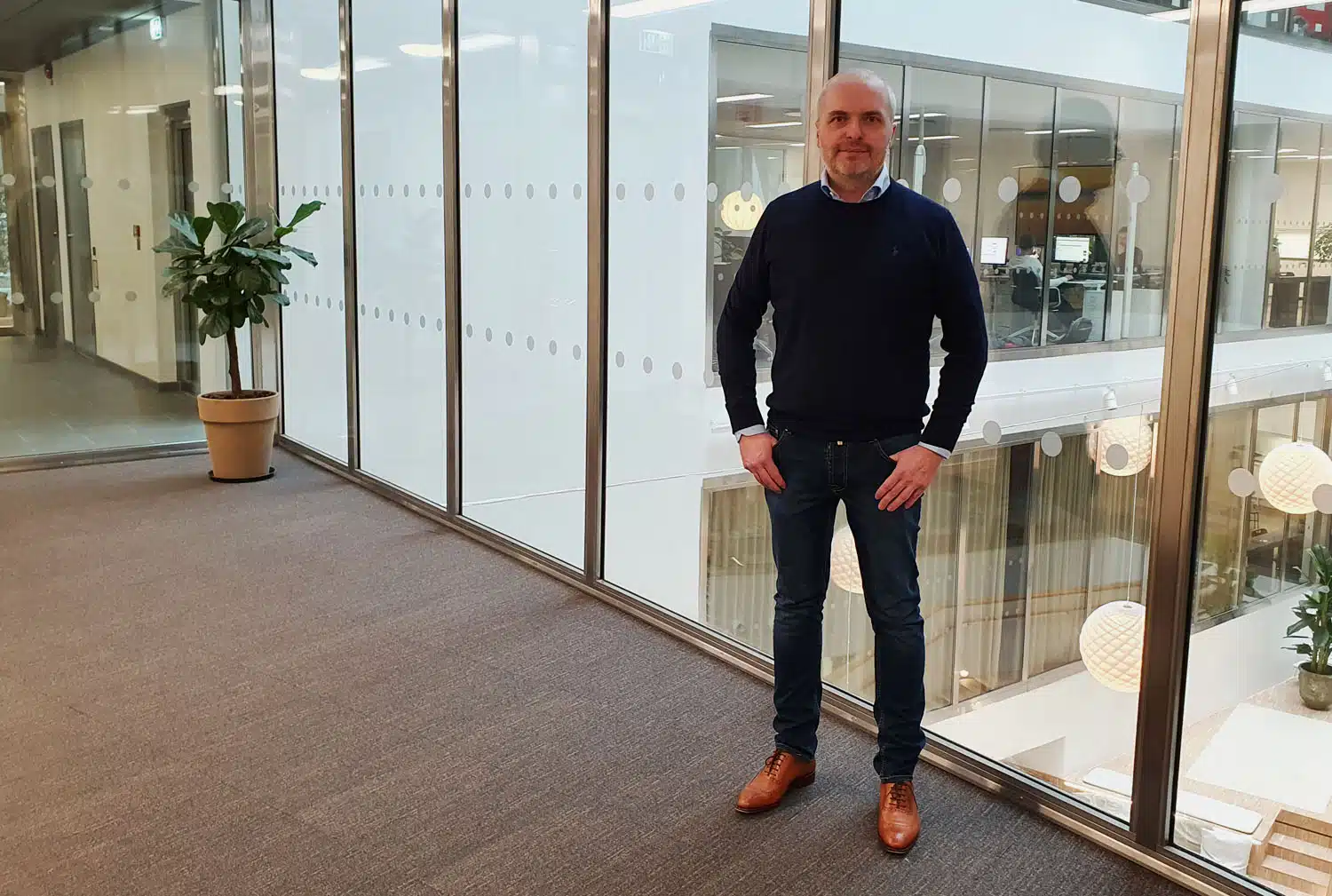 Michael Ahlén, grundare, CFO och Head of AI i Vuxen Group